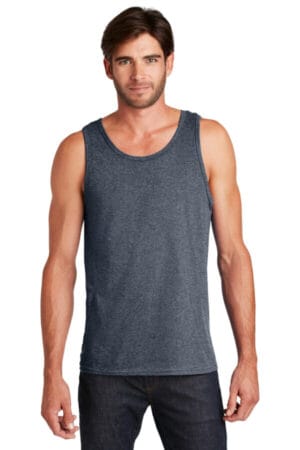 HEATHERED NAVY DT5300 district the concert tank 
