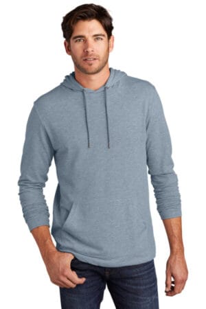 FLINT BLUE HEATHER DT571 district featherweight french terry hoodie