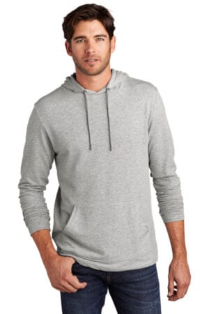 LIGHT HEATHER GREY DT571 district featherweight french terry hoodie