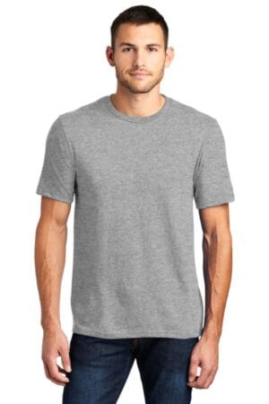 LIGHT HEATHER GREY DT6000 district very important tee 