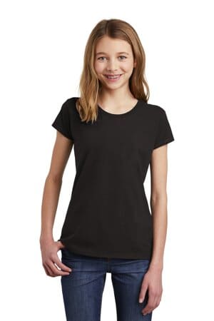 BLACK DT6001YG district girls very important tee 