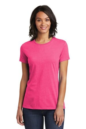 FUCHSIA FROST DT6002 district women's very important tee 