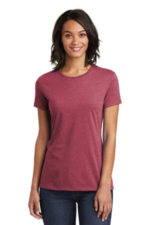HEATHERED CARDINAL DT6002 district women's very important tee 