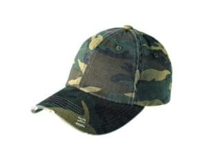 MILITARY CAMO DT600 district distressed cap