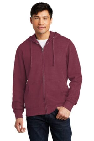 PLUM DT6102 district vit fleece full-zip hoodie