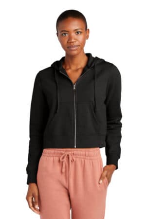 DT6103 district women's vit fleece full-zip hoodie