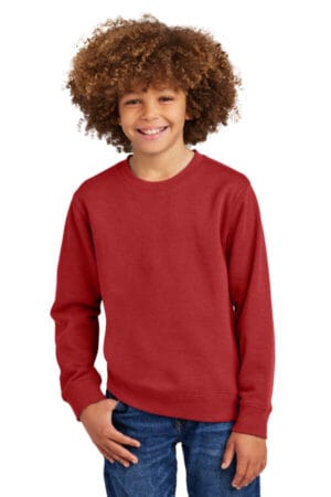 DT6104Y district youth vit fleece crew