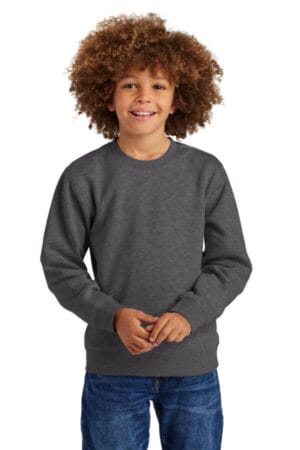 DT6104Y district youth vit fleece crew