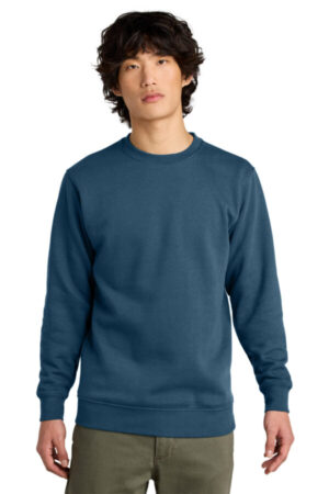 NEPTUNE BLUE DT6104 district vit fleece crew