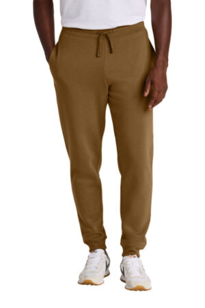 DUCK BROWN DT6107 district vit fleece jogger