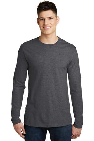 HEATHERED CHARCOAL DT6200 district very important tee long sleeve