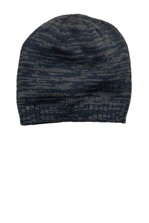 NEW NAVY/ CHARCOAL DT620 district spaced-dyed beanie