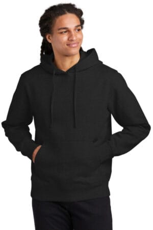 BLACK DT6600 district vit heavyweight fleece hoodie