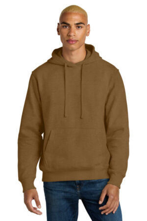 DUCK BROWN DT6600 district vit heavyweight fleece hoodie