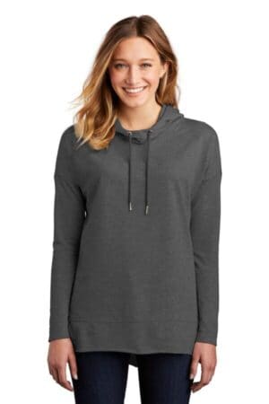 WASHED COAL DT671 district women's featherweight french terry hoodie