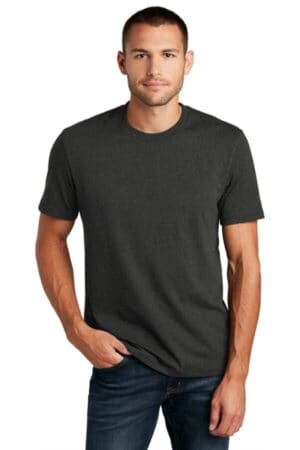 CHARCOAL HEATHER DT8000 district re-tee