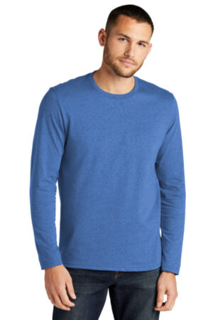 BLUE HEATHER DT8003 district re-tee long sleeve