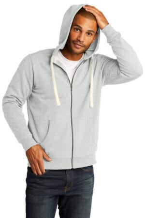 ASH DT8102 district re-fleece full-zip hoodie