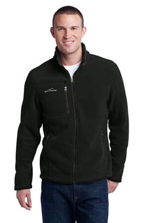 BLACK EB200 eddie bauer-full-zip fleece jacket