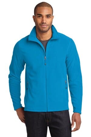 PEAK BLUE EB224 eddie bauer full-zip microfleece jacket