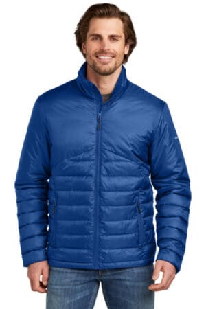 COBALT BLUE EB510 eddie bauer quilted jacket