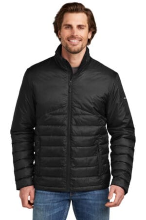 DEEP BLACK EB510 eddie bauer quilted jacket