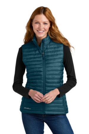 ADRIATIC BLUE EB517 eddie bauer women's packable quilted vest