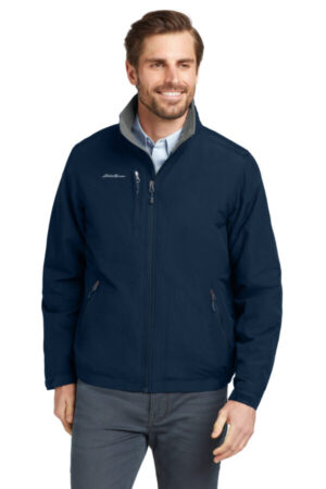 RIVER BLUE NAVY EB520 eddie bauer-fleece-lined jacket