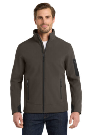 CANTEEN GREY EB534 eddie bauer rugged ripstop soft shell jacket
