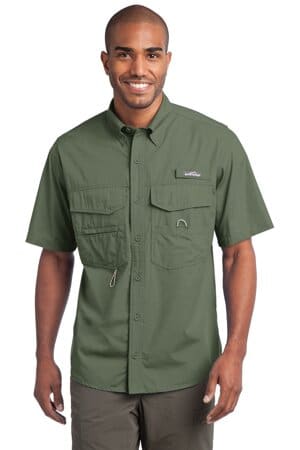 SEAGRASS GREEN EB608 eddie bauer-short sleeve fishing shirt