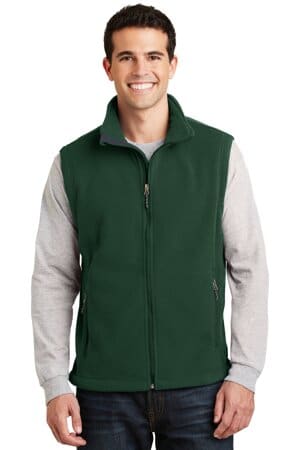 FOREST GREEN F219 port authority value fleece vest