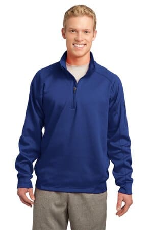 TRUE ROYAL F247 sport-tek tech fleece 1/4-zip pullover