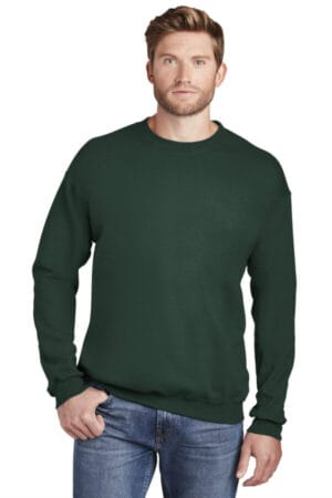 DEEP FOREST F260 hanes ultimate cotton-crewneck sweatshirt