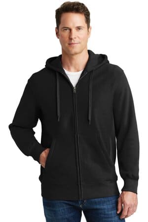 F282 sport-tek super heavyweight full-zip hooded sweatshirt