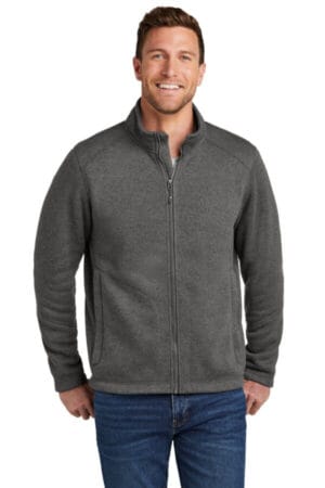 F428 port authority arc sweater fleece jacket