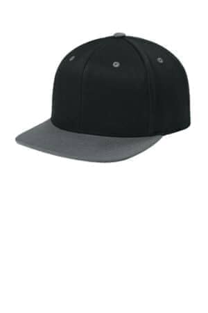 BLACK/ GREY BLACK/ GREY FF110F flexfit 110 snapback cap