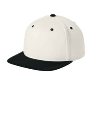 NATURAL/ BLACK FF110F flexfit 110 snapback cap