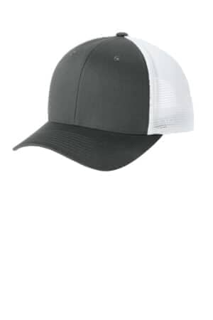 CHARCOAL/ WHITE CHARCOAL/ WHITE FF110M flexfit 110 mesh cap