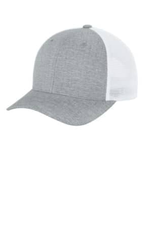 MELANGE SILVER/ WHITE MELANGE SILVER/ WHITE FF110M flexfit 110 mesh cap