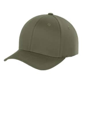 OLIVE FF6277 flexfit wooly combed cap