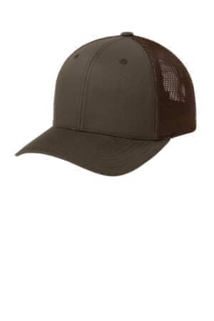 BROWN BROWN FF6511 flexfit trucker mesh cap
