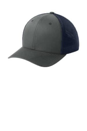 CHARCOAL/ NAVY CHARCOAL/ NAVY FF6511 flexfit trucker mesh cap