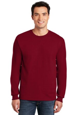 CARDINAL RED G2400 gildan-ultra cotton 100% us cotton long sleeve t-shirt