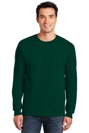 FOREST GREEN G2400 gildan-ultra cotton 100% us cotton long sleeve t-shirt