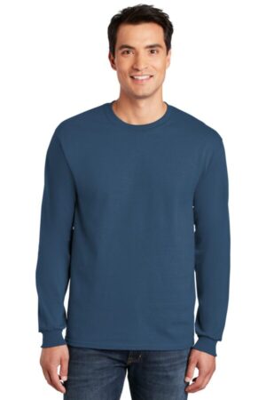 INDIGO BLUE G2400 gildan-ultra cotton 100% us cotton long sleeve t-shirt