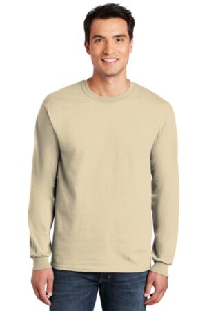 SAND G2400 gildan-ultra cotton 100% us cotton long sleeve t-shirt