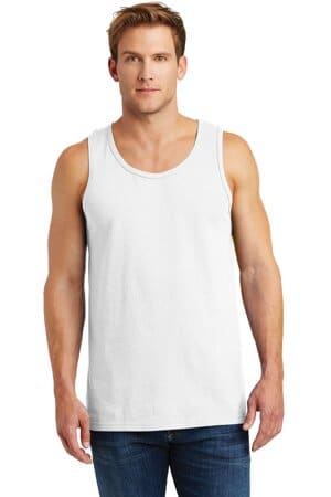 WHITE G5200 gildan heavy cotton tank top