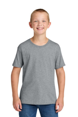 ATHLETIC HEATHER IC46B jerzees ultimate youth ring spun t-shirt