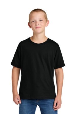 BLACK INK IC46B jerzees ultimate youth ring spun t-shirt
