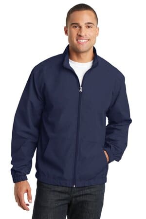 TRUE NAVY J305 port authority® essential jacket
